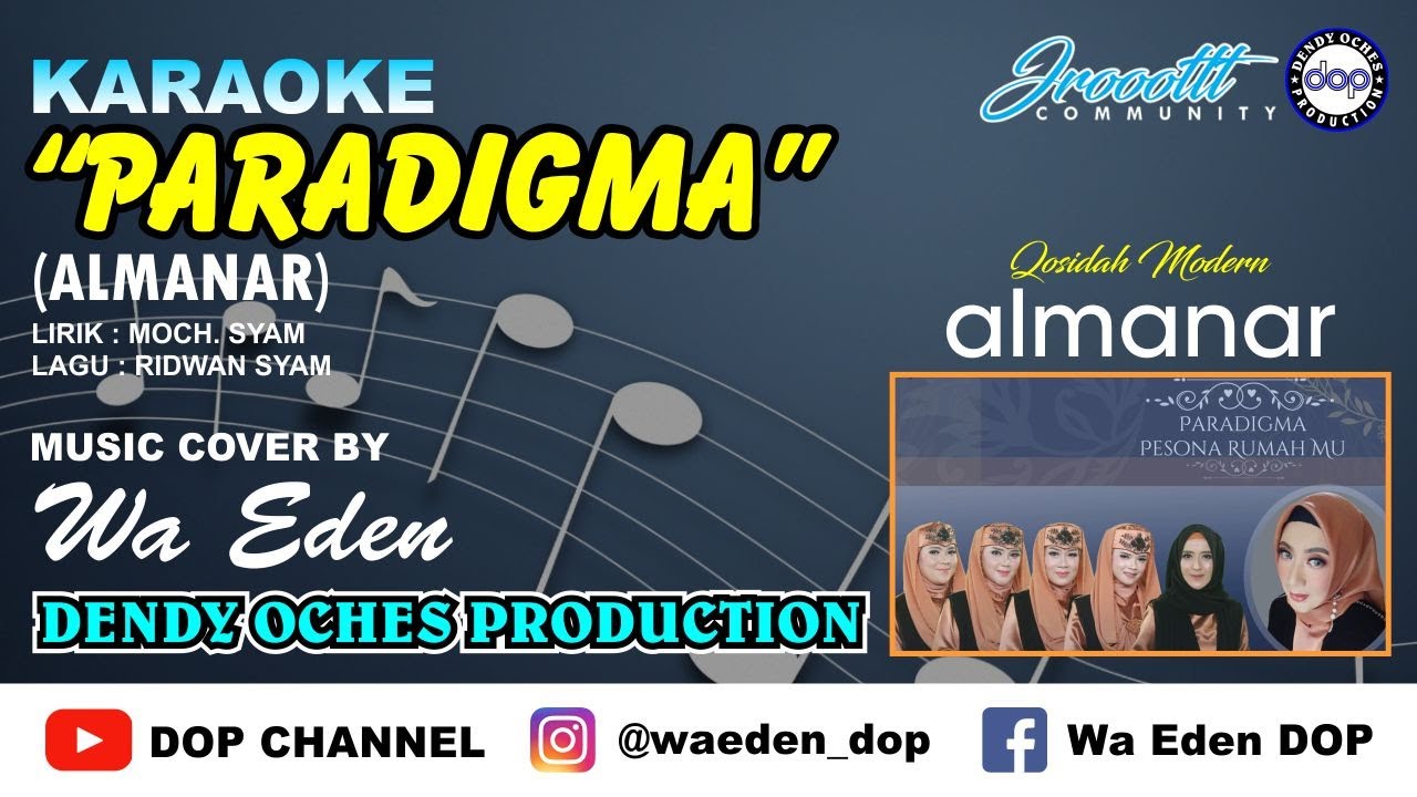 KARAOKE PARADIGMA - ALMANAR │ CREATED BY DOP #27