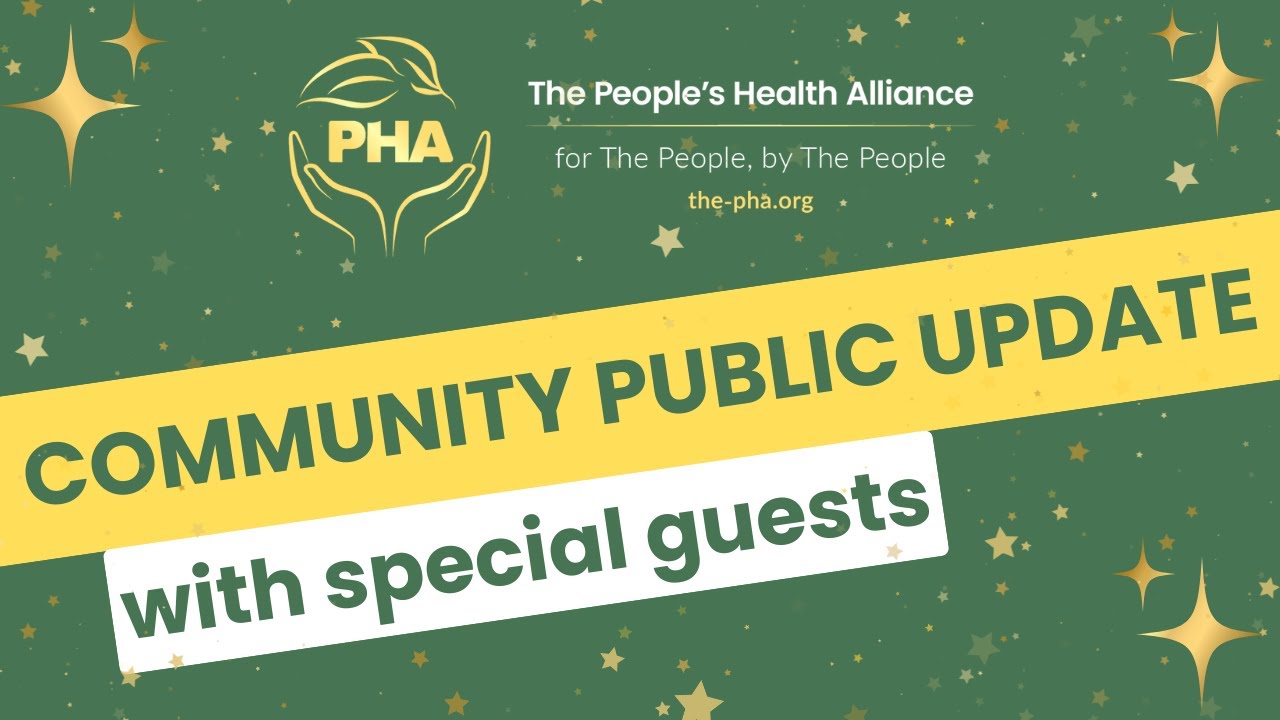 PHA Community Public Update with Special Guests #community