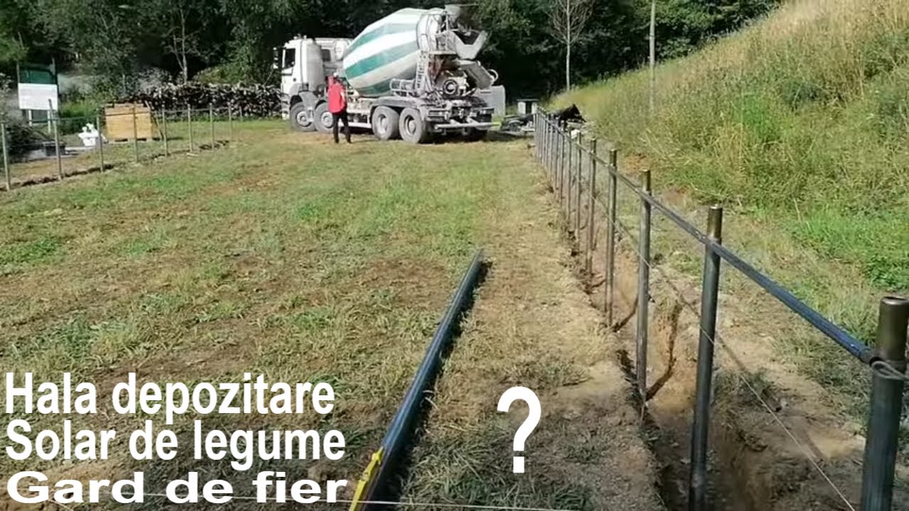 Cum se face un gard de fier❓Solar de legume❓Cort metalic❓Magazie metalica❓Garaj metalic❓