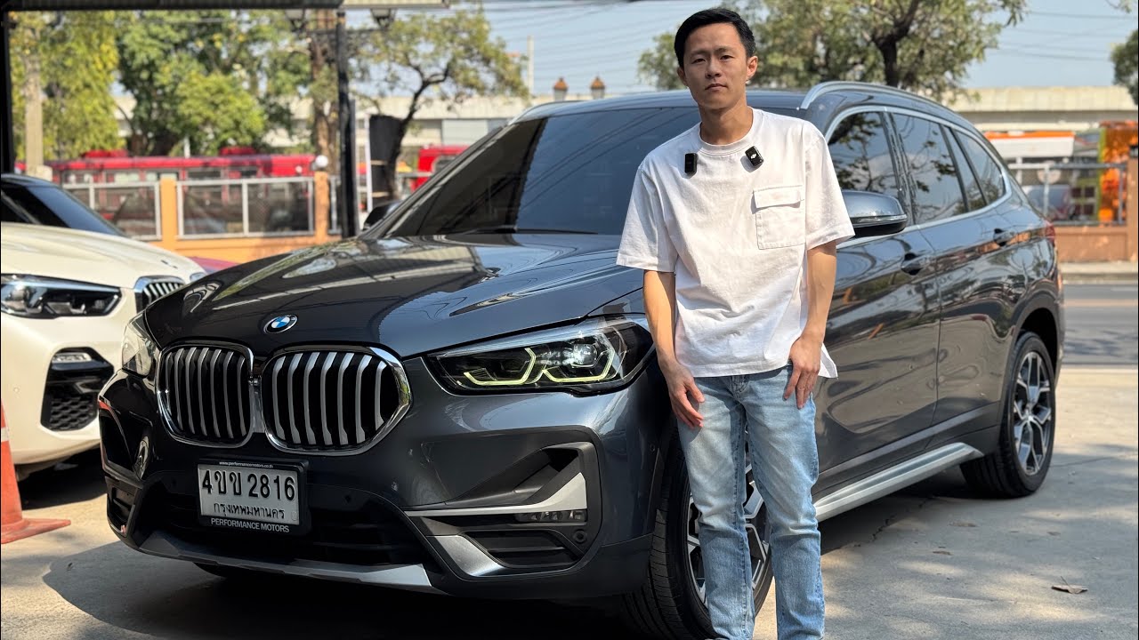 🚘BMW X1 sDRIVE20d XLINE LCI 2022 สีเทา ดีเซล✅ราคา 1,050,000 บาท🛣️ไมล์ 50,000 กม.