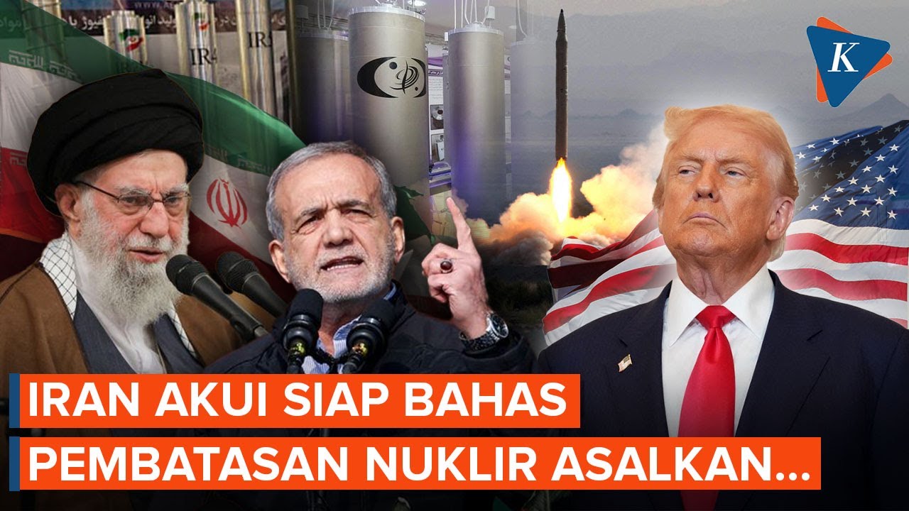 Iran Siap Bahas Pembatasan Nuklirnya asalkan AS Bersedia Cabut Sanksi