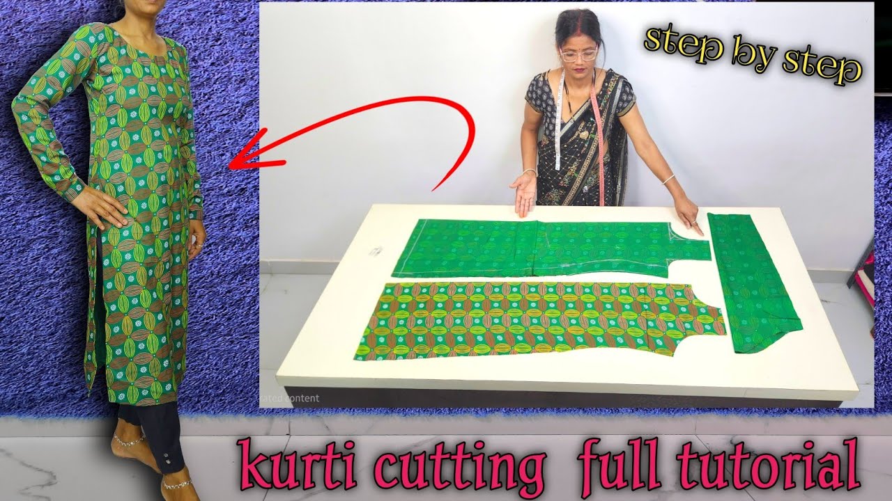 कुर्ती की कटिंग कैसे करें ? | kurti/suit/kurta cutting  full tutorial | Annu tutorials