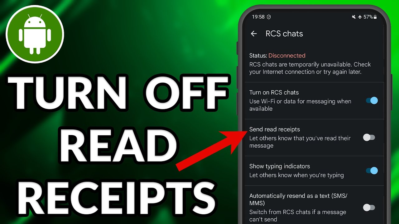 How To Turn Off Read Receipts On Samsung