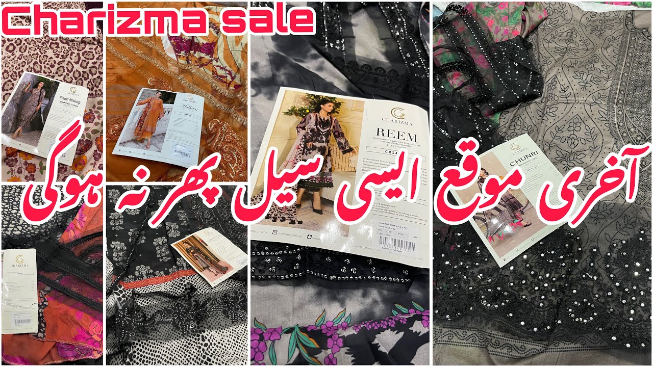 Charizma Big Summer Sale  Shopping Haul