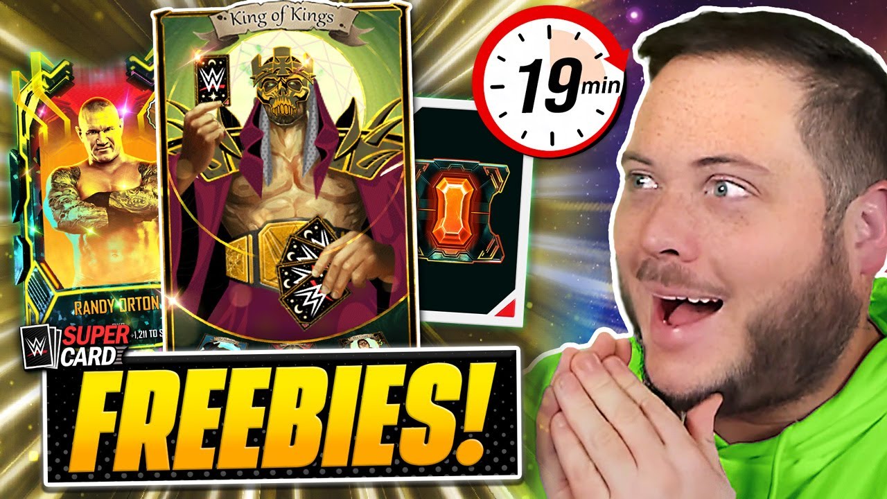 How I Got 19 FREE EON Cards in 20 MINUTES on WWE SuperCard! ⏱️ NEW ORACLE Cards!