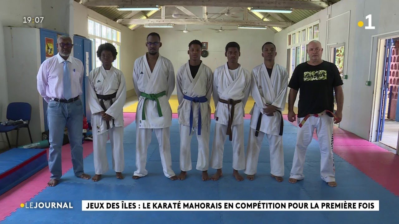 Jeux des îles : Le Karaté Mahorais en compétition pour la première fois