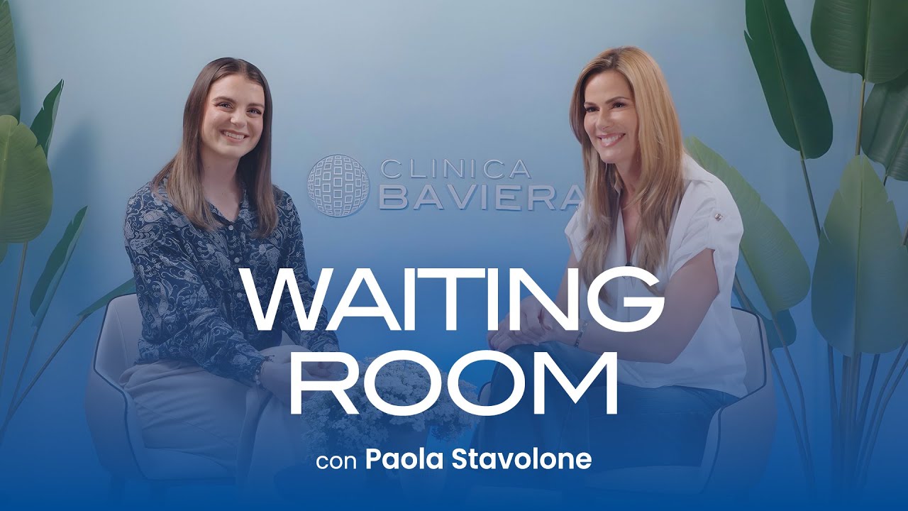 La Dott.ssa Paola Stavolone nella #WaitingRoom di #ClinicaBavieraItalia con Thais Wiggers