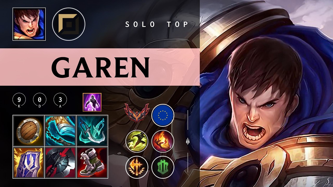 Garen Top vs Gangplank - EUW Grandmaster Patch 26.04