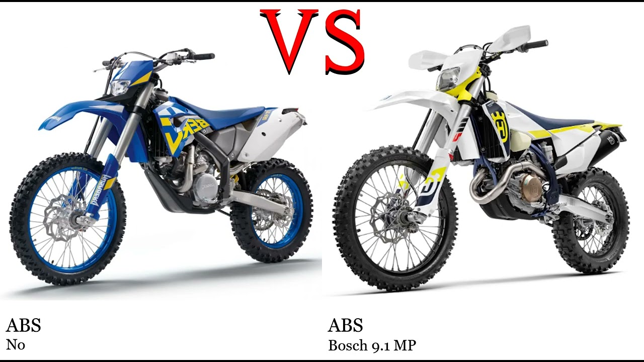 Husaberg FE 550 vs Husqvarna FE 501 Test specification comparison
