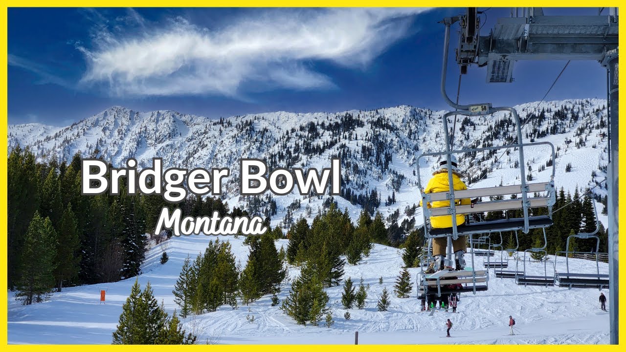 Ski Bridger Bowl Bozeman Montana