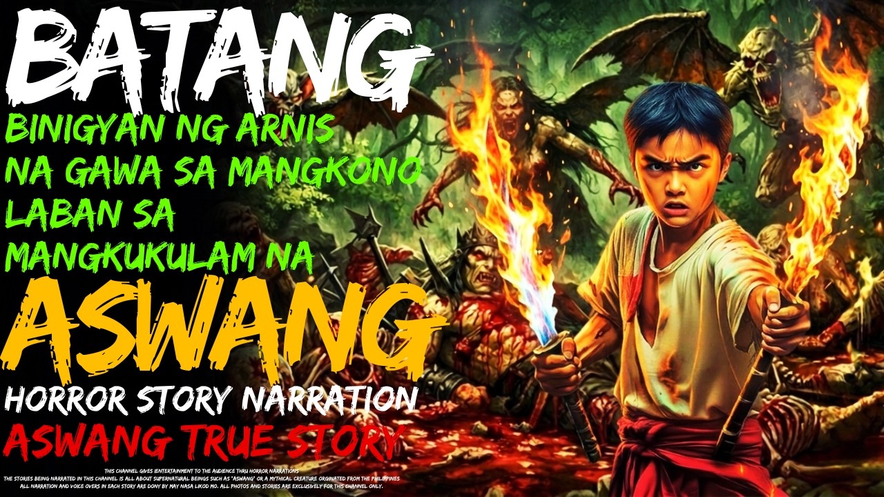 BATANG BINIGYAN NG ARNIS NA YARI SA MANGKONO LABAN SA MANGKUKULAM NA ASWANG | Aswang True Story