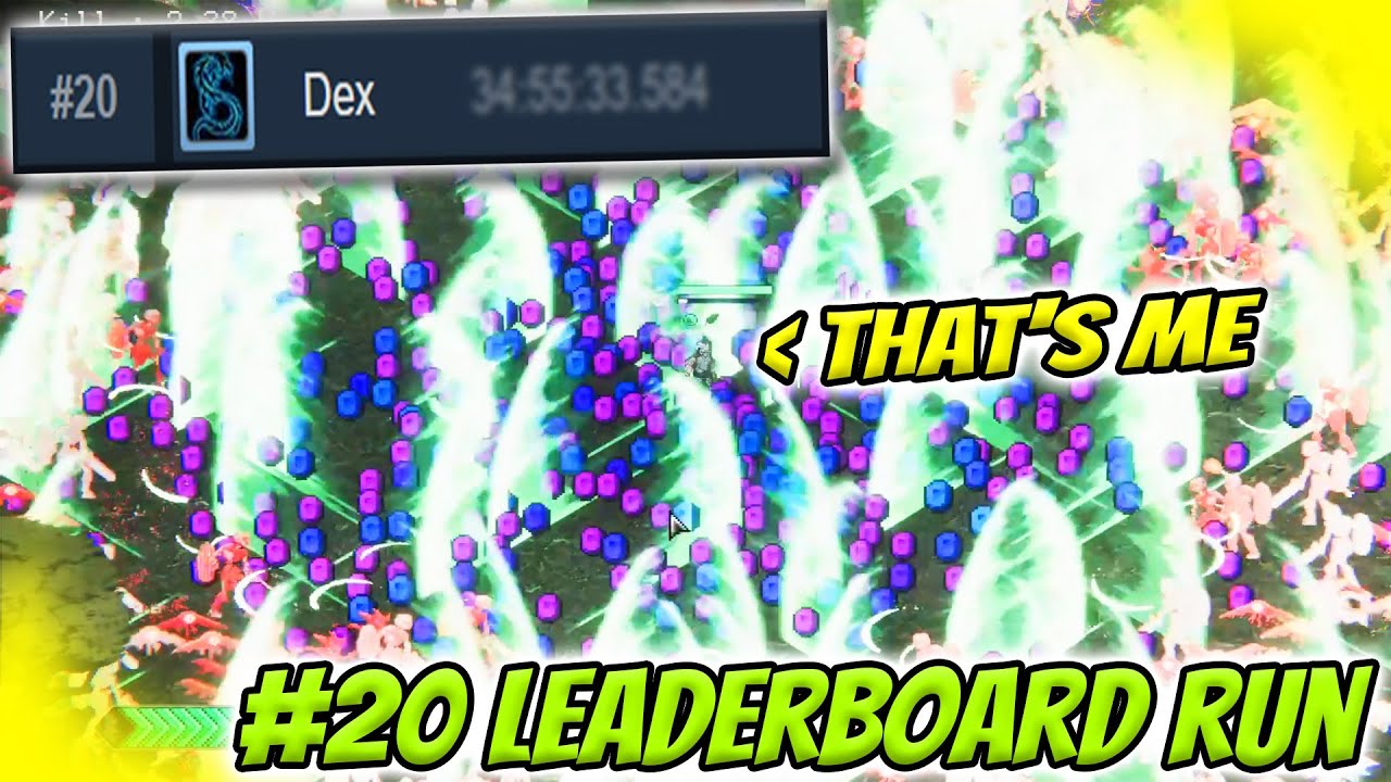 The Run That Got Me Top 20 In Endless Survival in Rogue Genesia