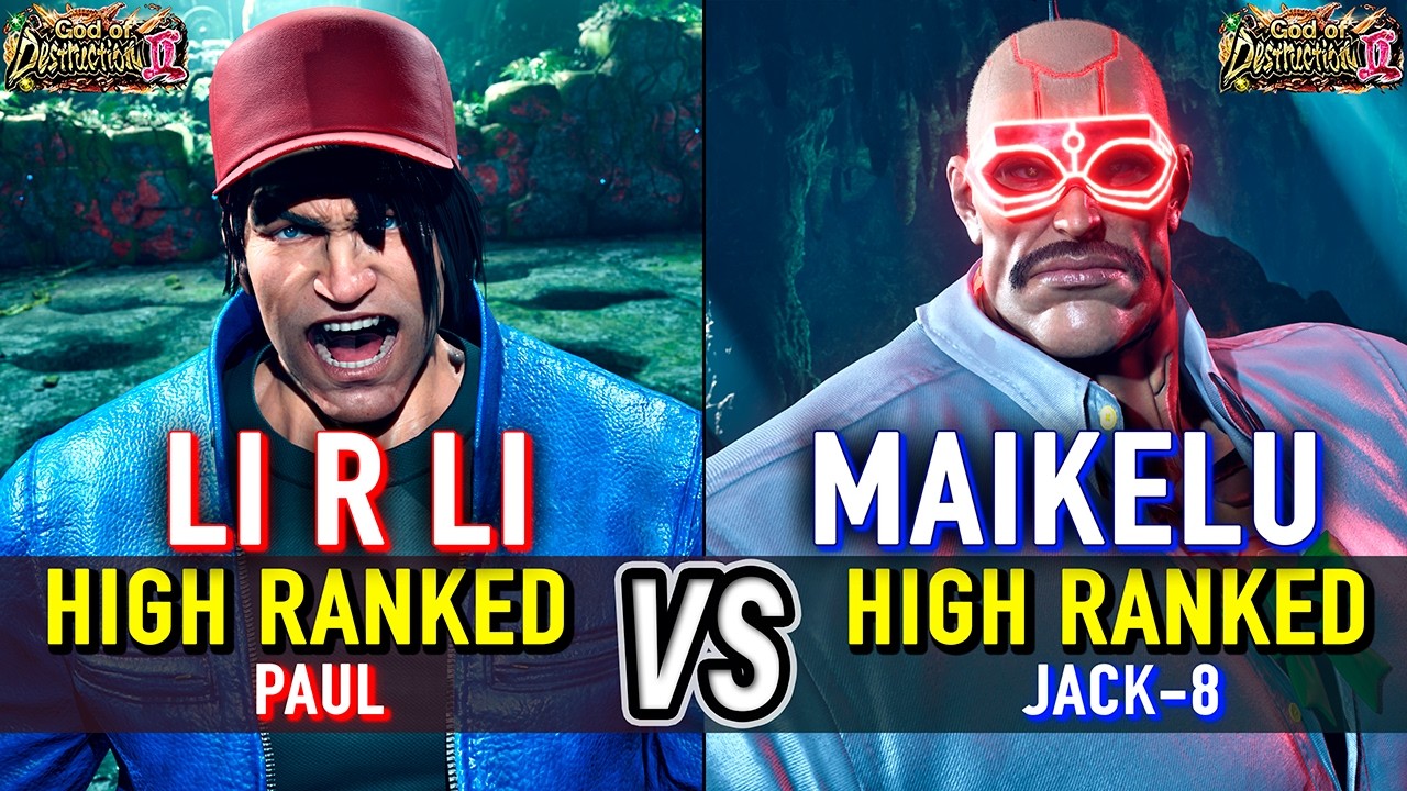 T8 🔥 LI R LI (Paul) vs MAIKELU (Jack-8) 🔥 Tekken 8 High Level Gameplay
