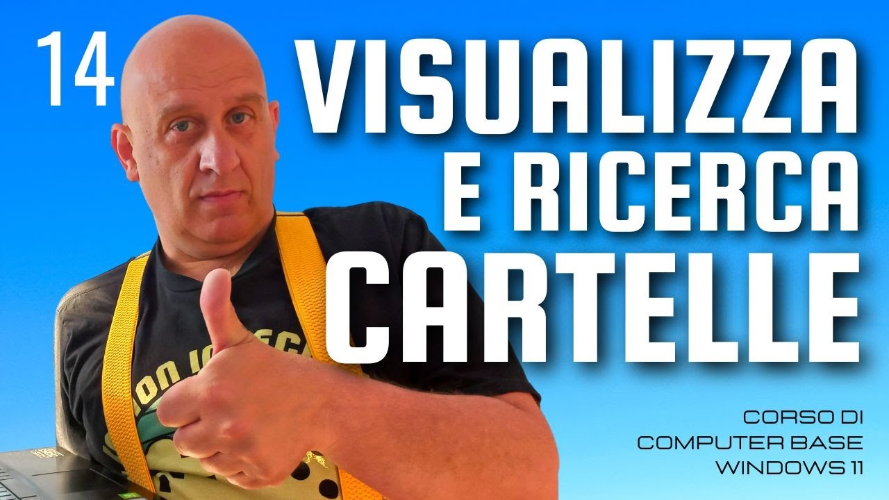Personalizzare visuale cartella | Corso di computer base windows 11