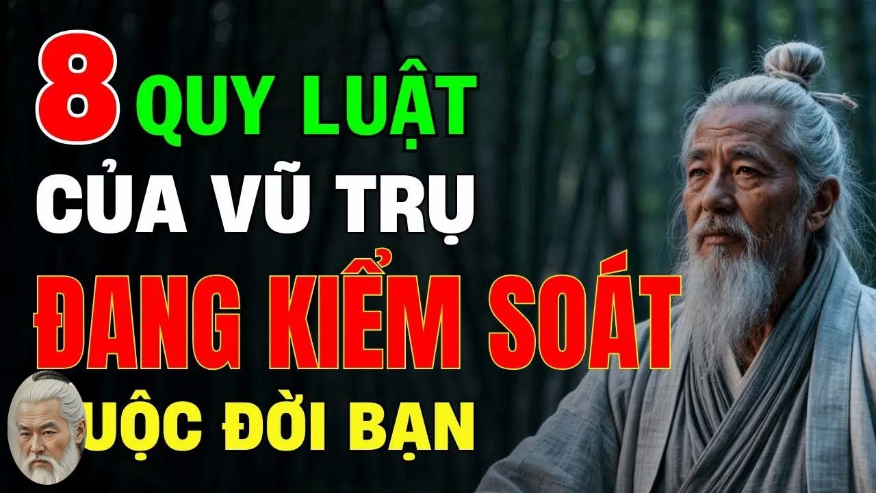 Cổ Nhân Dạy   8 Quy Luật Của Vũ Trụ Đang Kiểm Soát Cuộc Đời Bạn