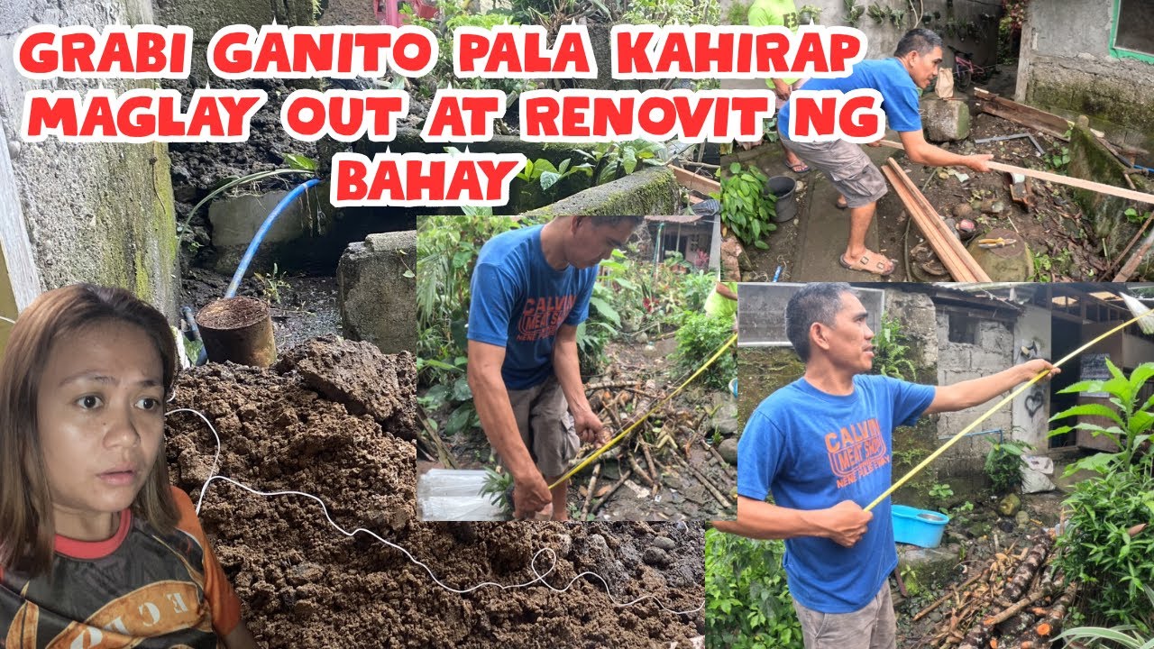 RENOVATION AND LAY OUT SA BAHAY HINDI PALA MADALI