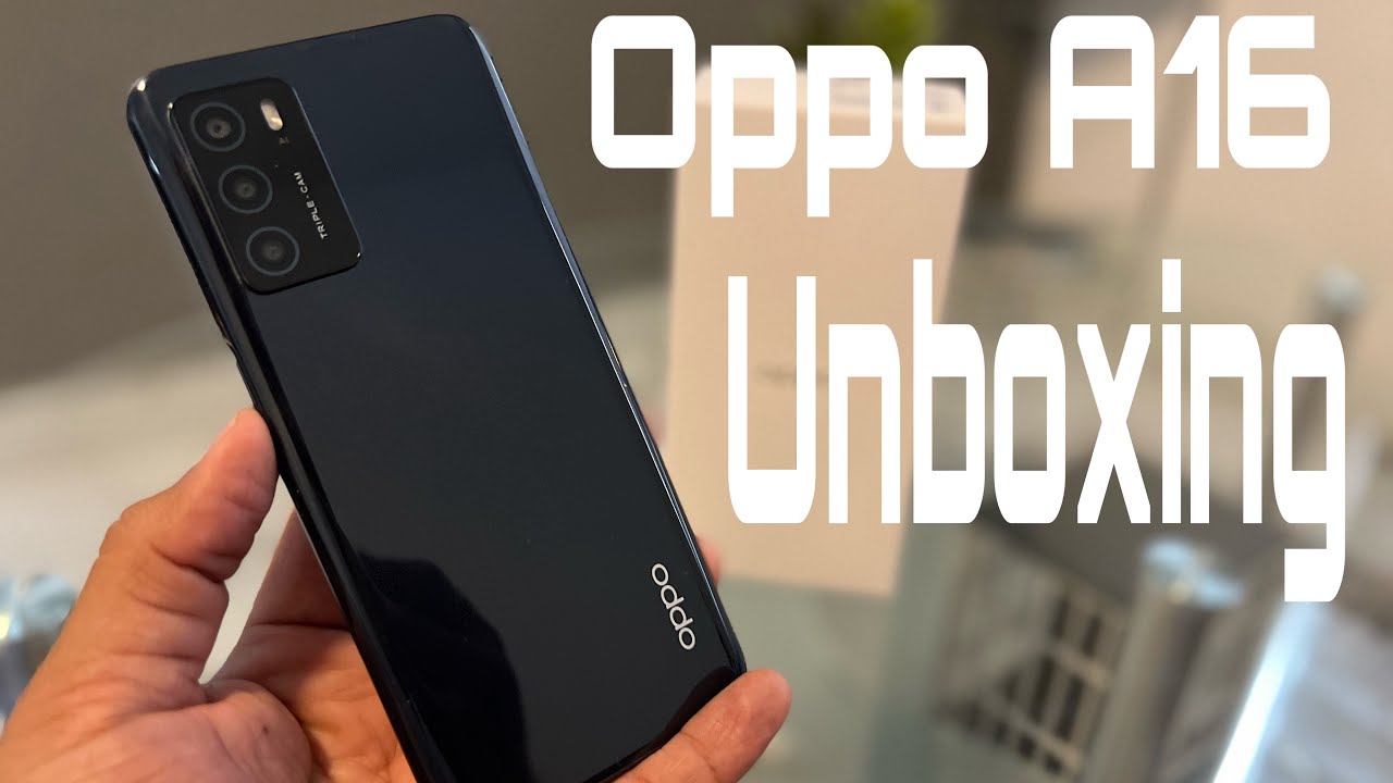 Oppo A16 -Unboxing-