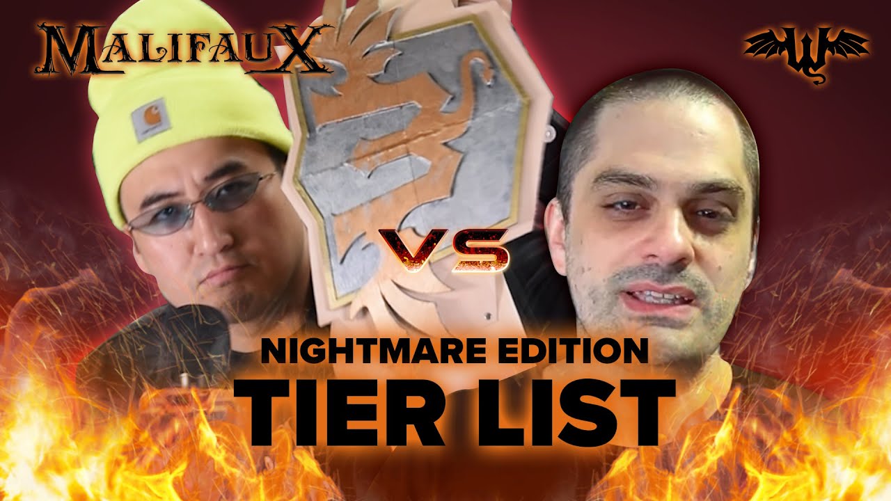 Malifaux Nightmare Tier List  Smackdown Vs @DefectiveDice