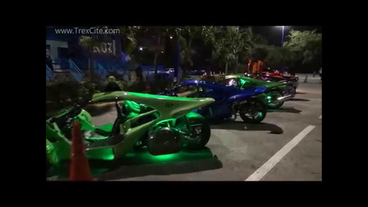 Late Night Ride August 9th - Miami T-rex Riders *TrexCite Aero 3S*
