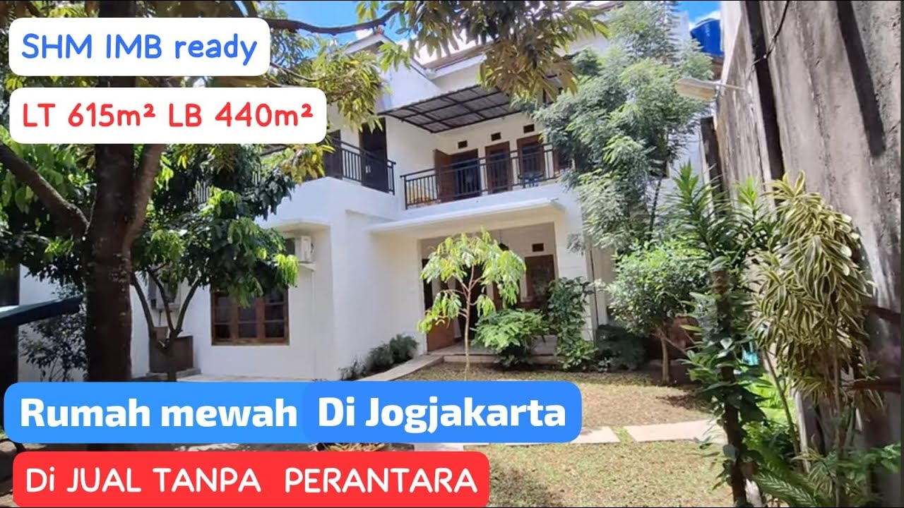 Rumah mewah di Jogja dijual TANPA PERANTARA. LT 615m² LB 440m².