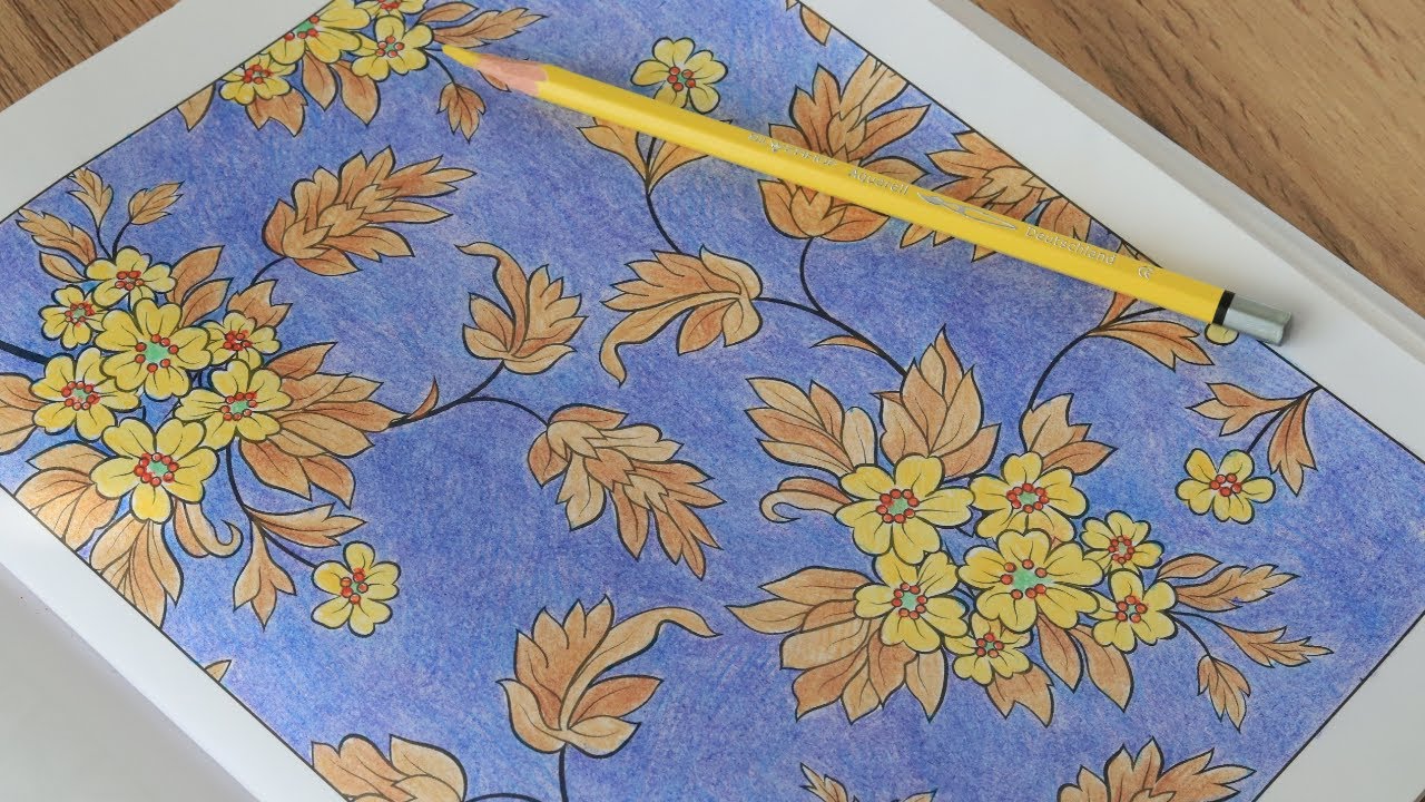 Color With Me: Floral Coloring for Adult Relaxation ✏️