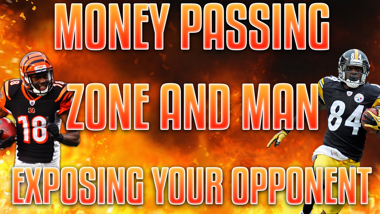 OFFENSIVE MONEY PLAYS! ZONE AND MAN BEATERS | MADDEN 17