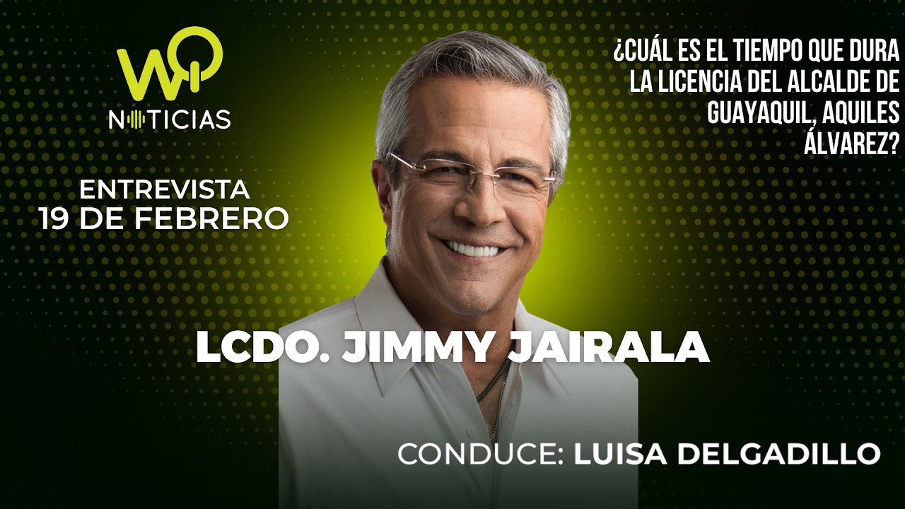 Lcdo. Jimmy Jairala Vallazza, Periodista y Analista Político
