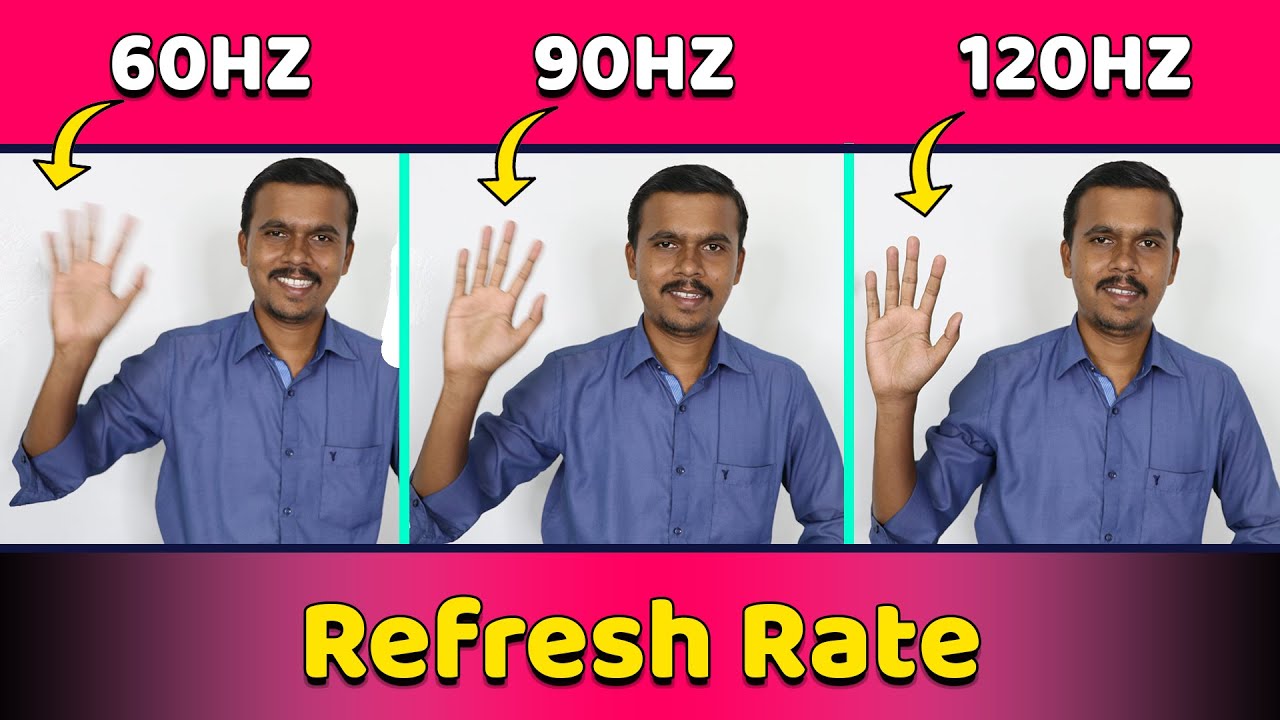 இதுல இவ்வளவு விஷயம் இருக்கா? | Refresh Rate Explained in Tamil - HZ vs FPS - Screen Refresh Rate