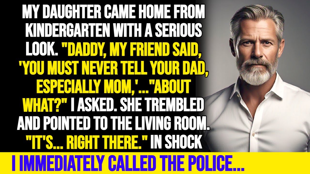 My Daughter Came Home From Kindergarten And Told Me A Secret… I Called The Police Immediately..