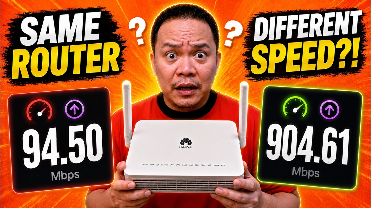 Same PLDT Router, Same PLDT Plan&hellip; Bakit Iba ang Speed?!