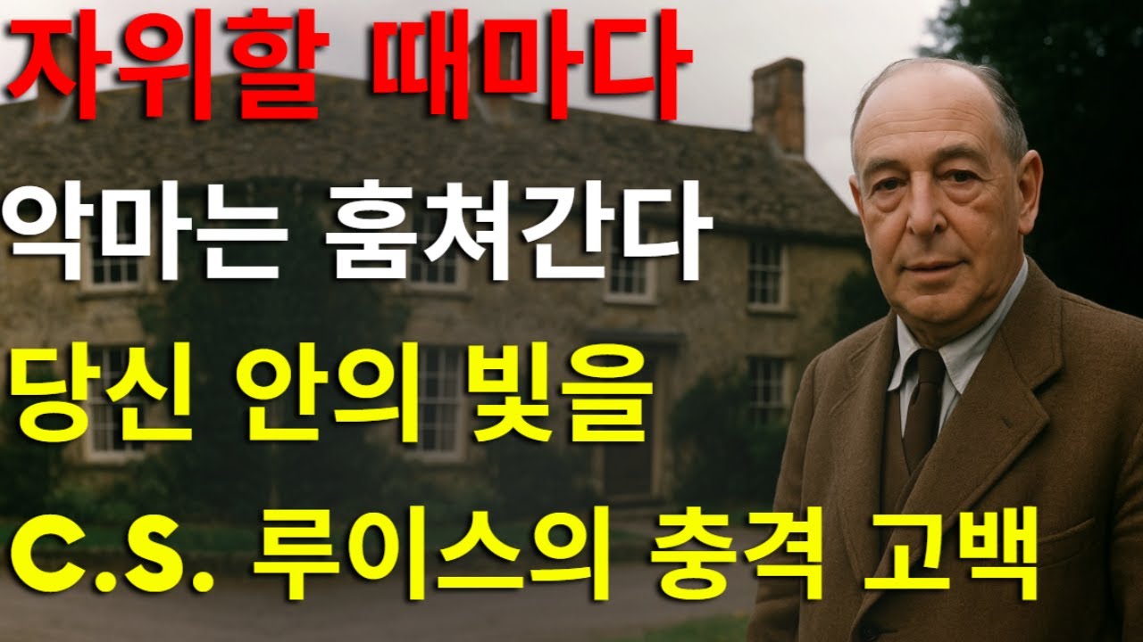 자위를 하는 선택받은 자들에게서 악마가 훔쳐가는 4가지 — C.S. 루이스의 깊은 교훈
