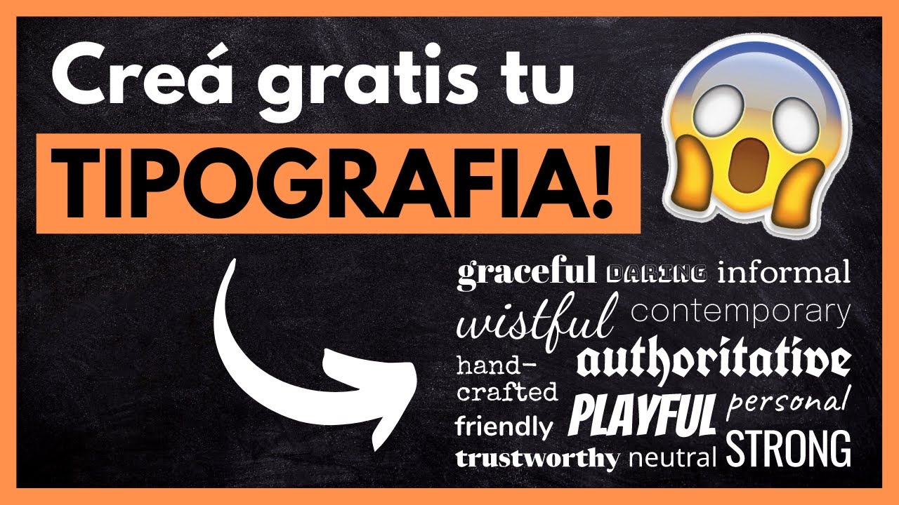 ✅ NO dejes de crear TUS propias FUENTES (con Illustrator)