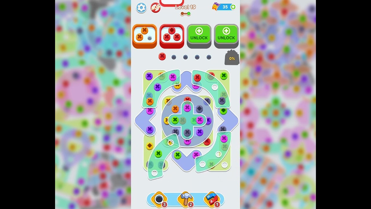 Screw Pin out! (Screw Out!) 🔩 Level 19 Walkthrough & Solution