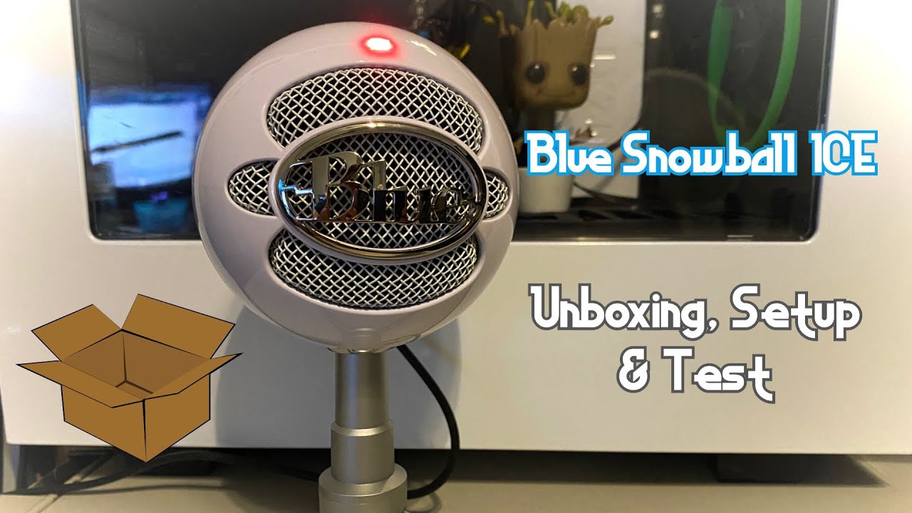 Микрофон Blue Snowball Ice — распаковка, настройка и тестирование!