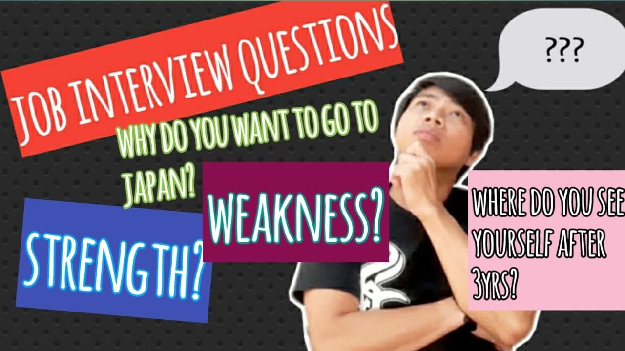 MGA TANONG AT TIPS NA SAGOT SA JAPANESE INTERVIEWER