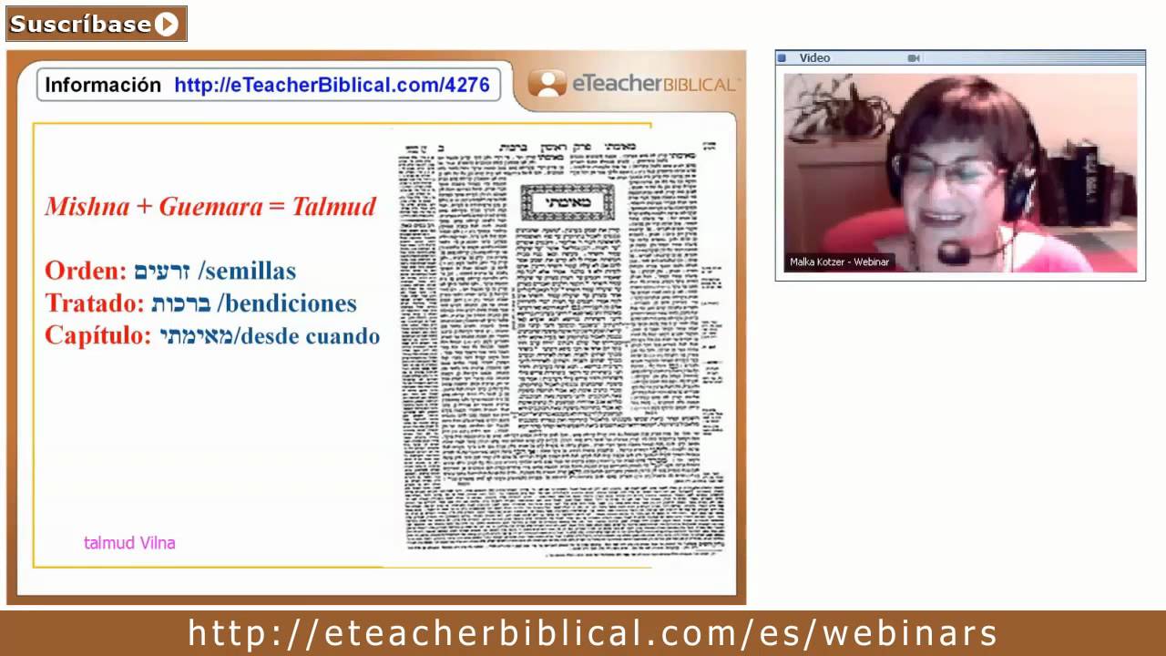 La Mishna y el Talmud