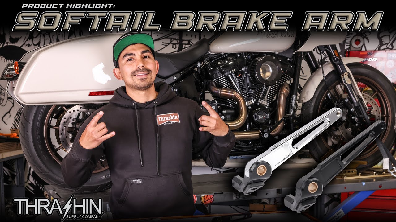 Thrashin Supply M8 Softail Brake Arm (FOR HARLEY LOWRIDER S & ST)