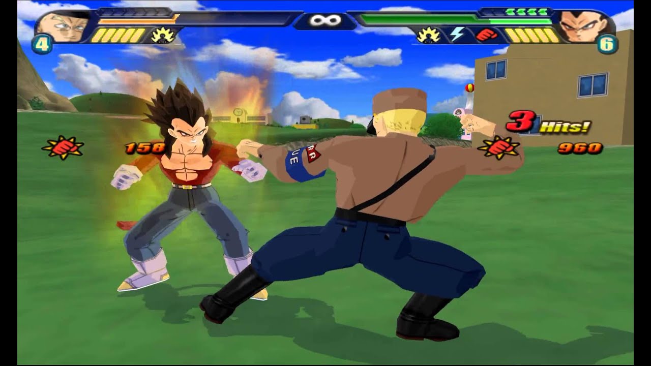 General Blue vs SSJ4 Vegeta