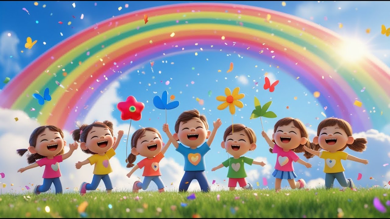 “Learn Colors Song for Kids 🌈 | Fun 3D Animated Nursery Rhyme | Lorens #kidslearning #colors #kids