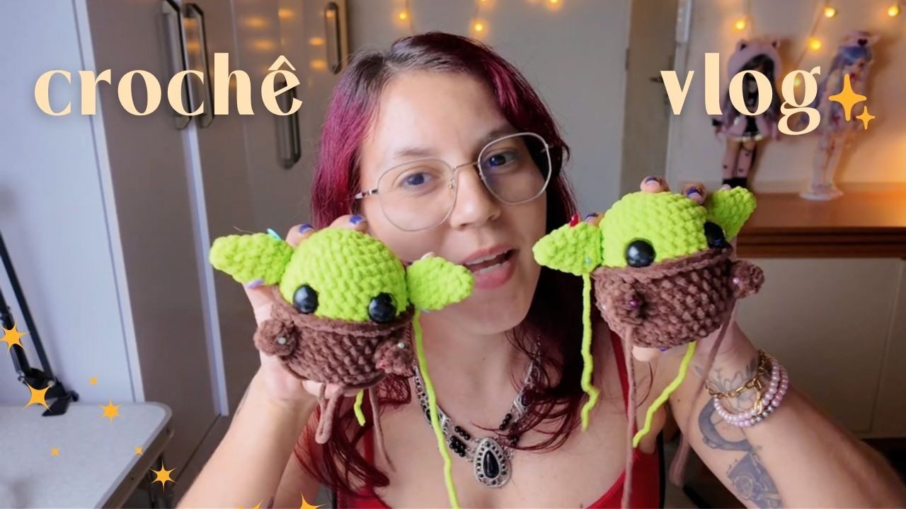 Amigurumis, comprinhas e evento geek! | Crochê Vlog • Notivagar