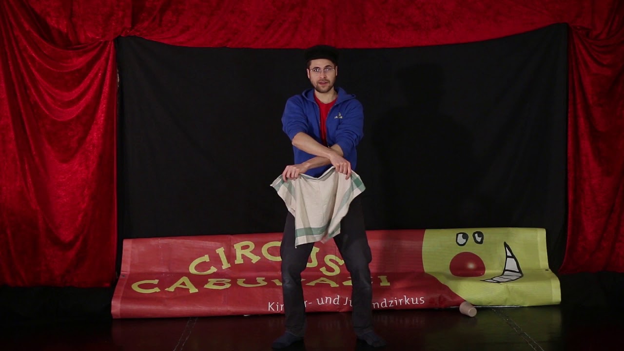 Jonglage #2: Jonglieren mit Geschirrtuch