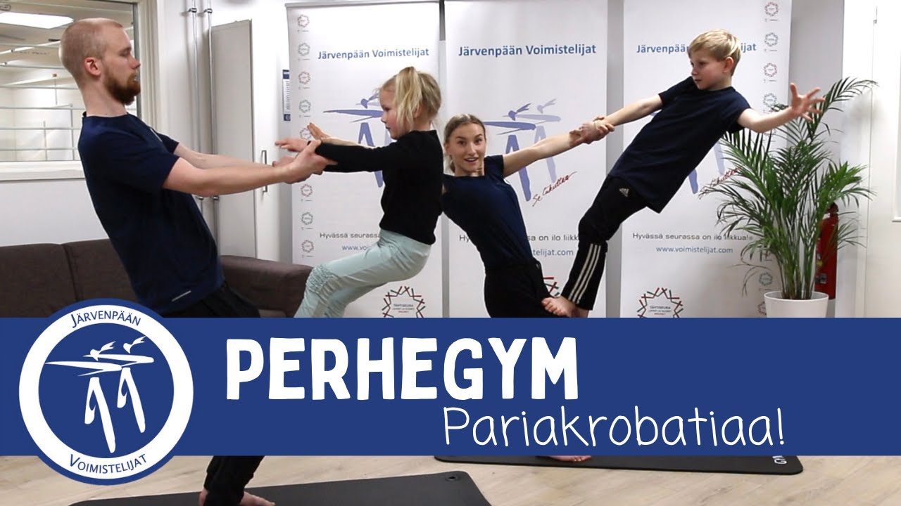 LAPSET - PerheGym, pariakrobatiaa