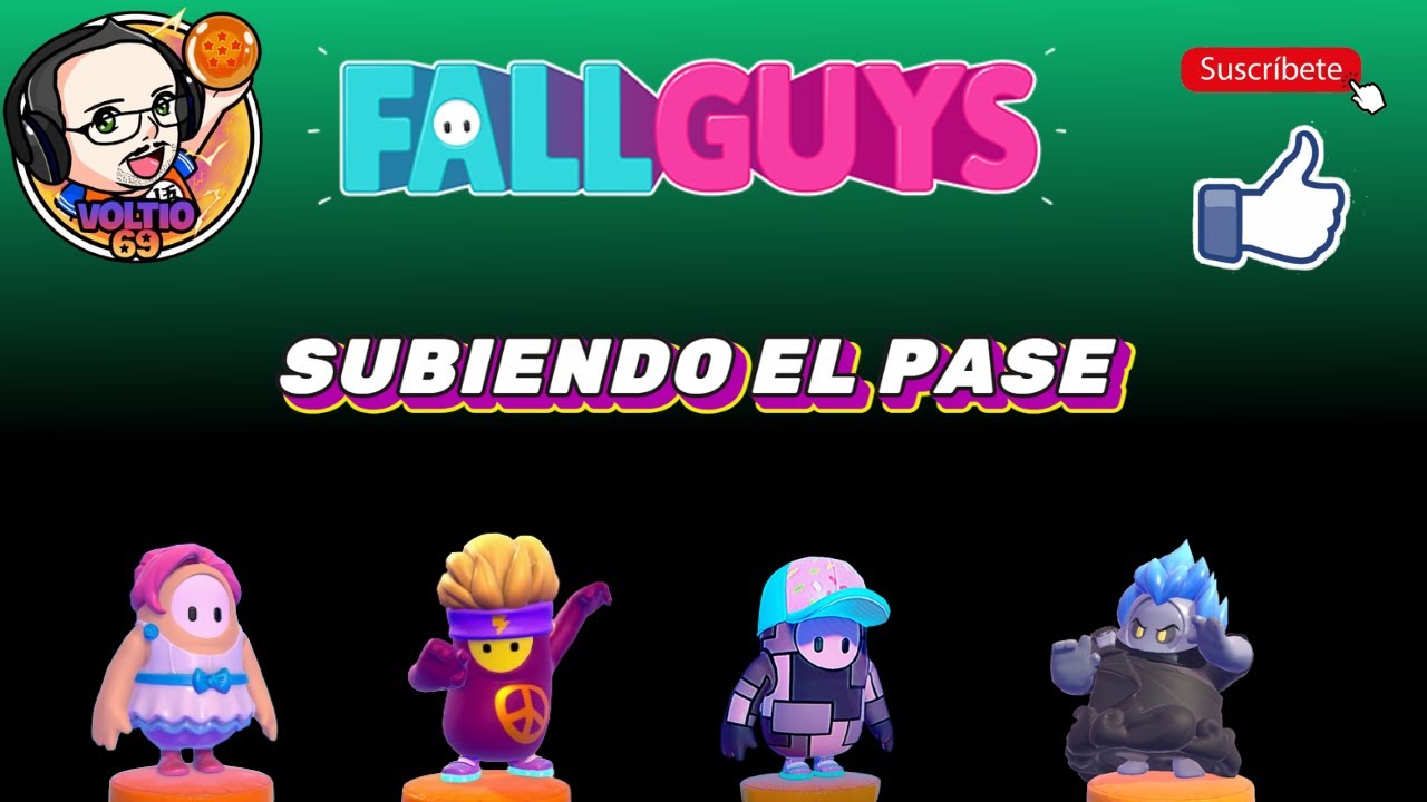 ❤️FALL GUYS❤️SUBIENDO EL PASE #fallguys #fallguysultimateknockout #gaming #viralvideo