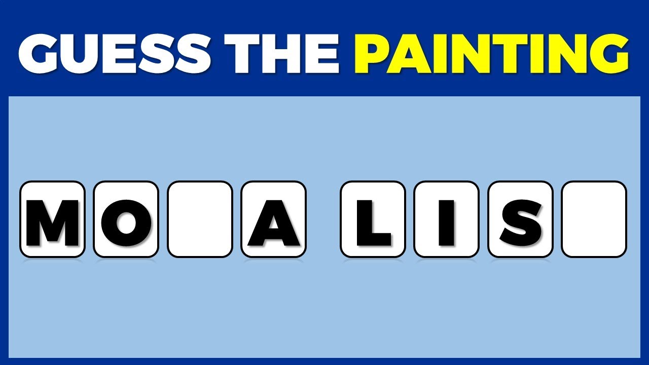 Guess The Word Game  | Complete The Word From The Letters. #2
