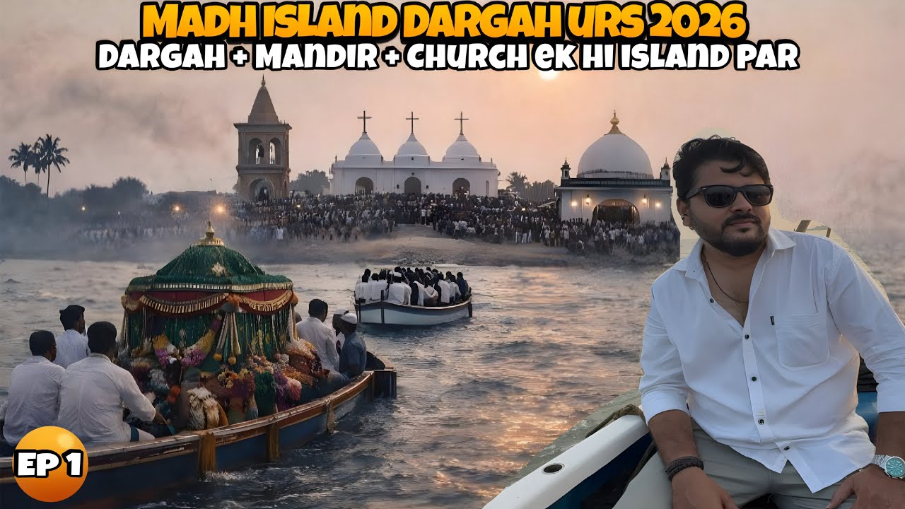 Samundar Ke Beech Me Dargah Ep 1 | Hazrat Nizamuddin Hussaini Shah Baghdadi | Madh Island Dargah