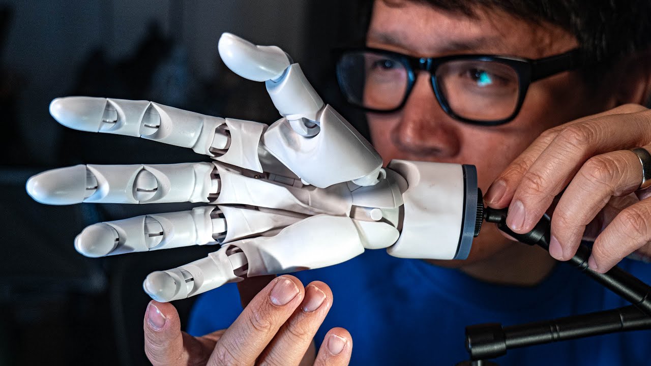 Show and Tell: Fully Articulated Posable Hand!