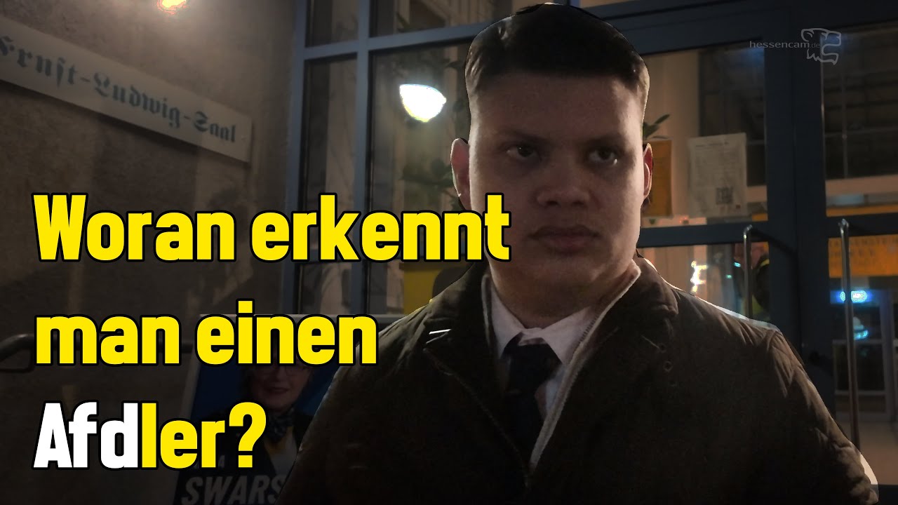 Interviews mit jungen Afdlern in Darmstadt