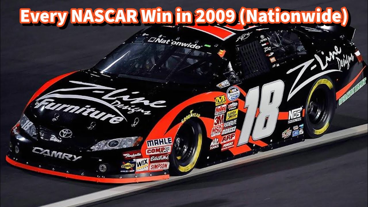 Every NASCAR Win in 2009 (Nationwide)