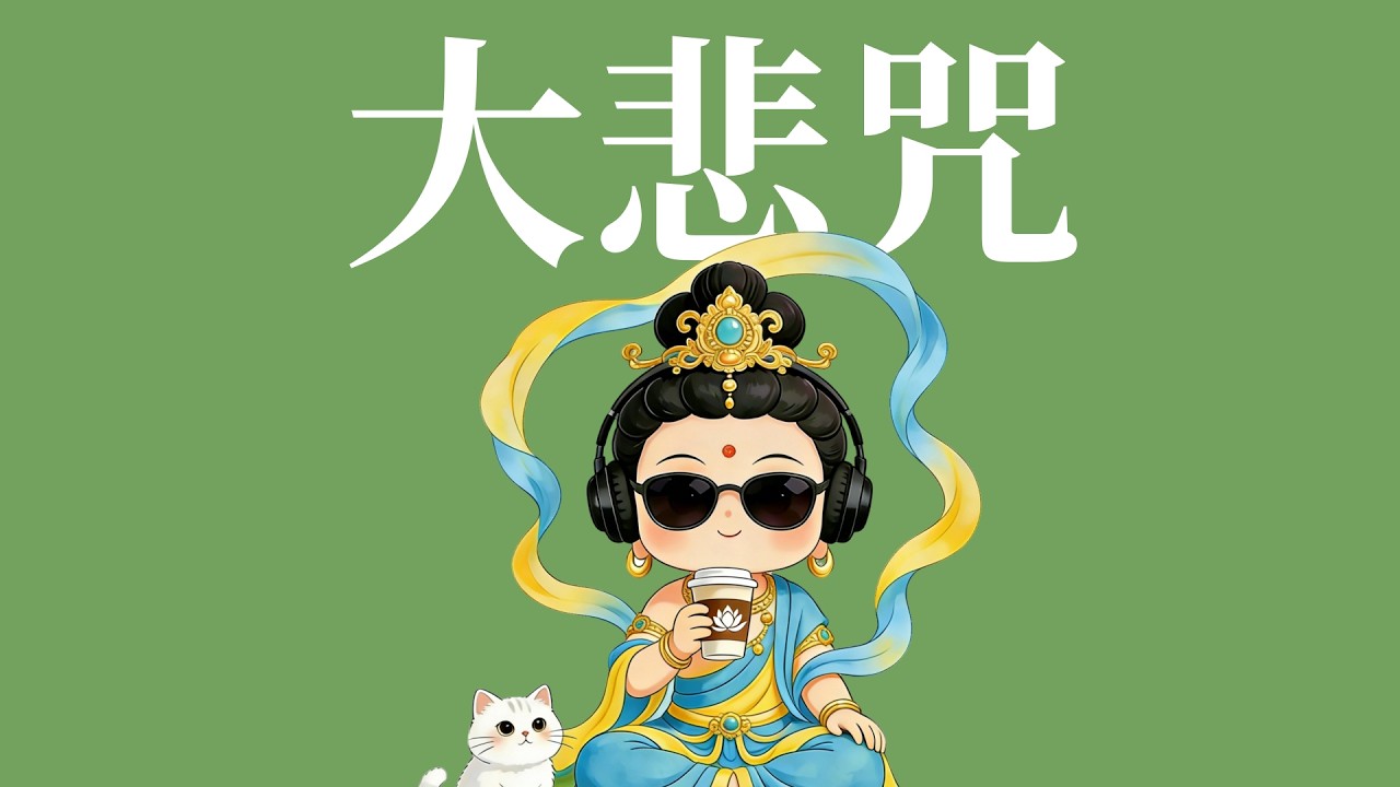 【大悲咒Great Compassion Mantra 】×圆满愿望 × ♫爵士音乐1小時 Bossa Nova｜千手觀音慈悲加持｜爵士咖啡廳靈魂低語 伴讀工作冥想靜心