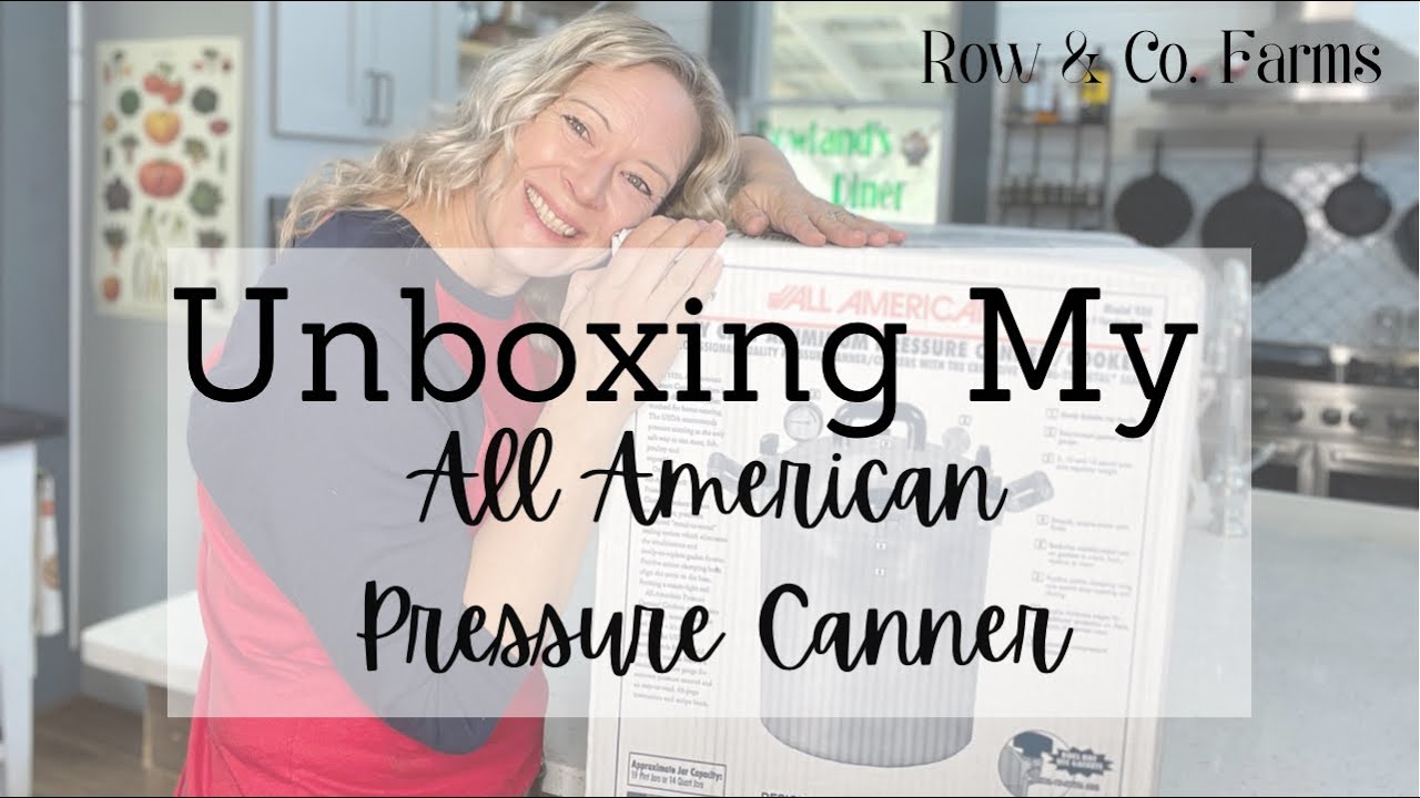 UNBOXING MY ALL AMERICAN CANNER!! | Investment Into Pantry Meal Prep